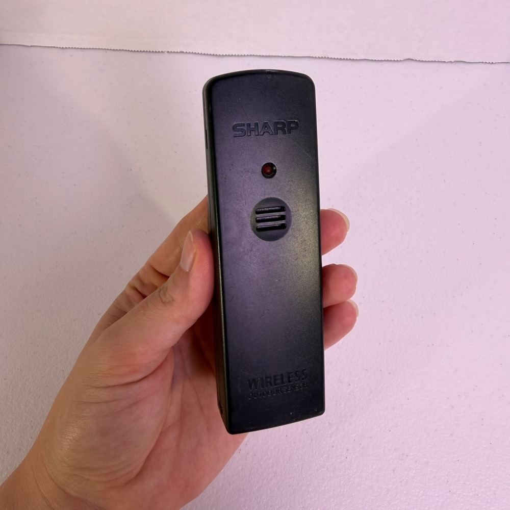 Sharp SPC1038 Wireless Outdoor Sensor for Weather Stations Black FCC P5FSPC1038